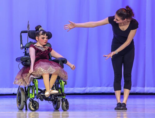 Meet Ross dancer Amazing Ava, the ballerina on wheels
